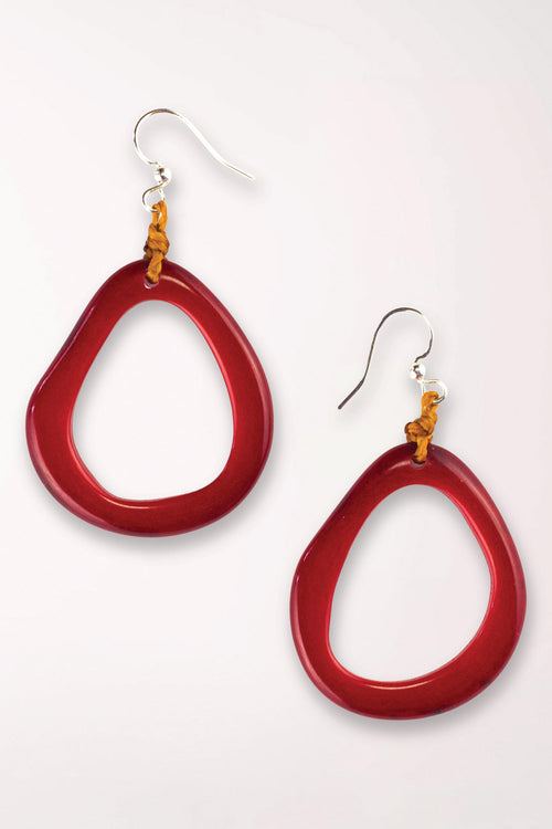 Rojo Marianitas Earrings
