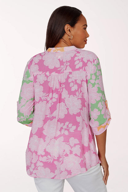 Hothouse Florals Garden Pleated Shirt