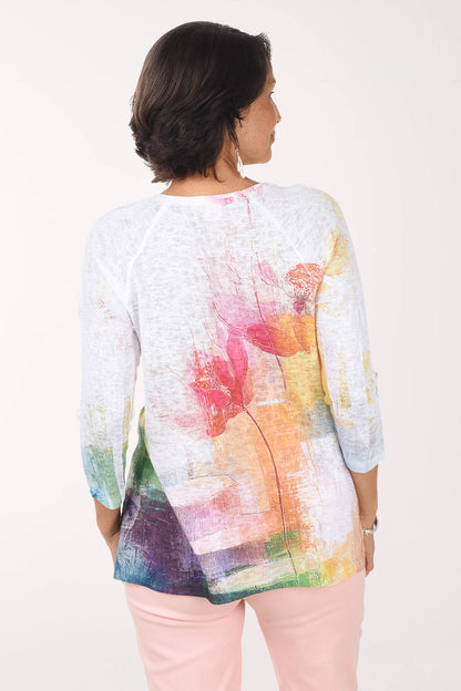 Reflecting Pond Sequin Pocket Knit Top