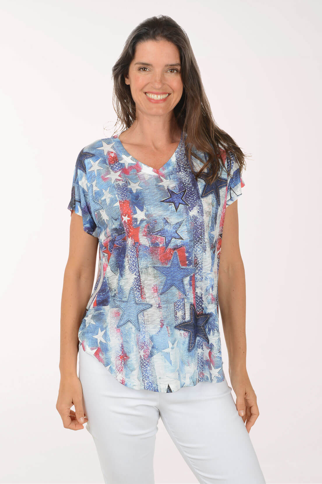 Glory Days Slub Knit Short Sleeve Top