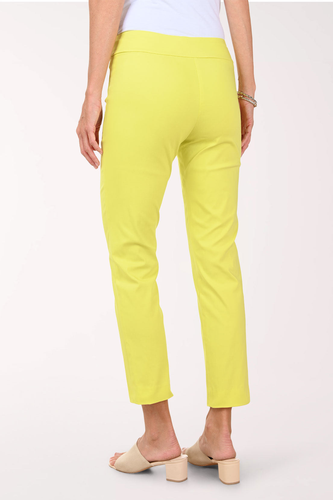 Lime Classic Pull-On Ankle Pant