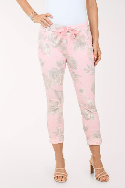 Pink Rose Jogger Pant