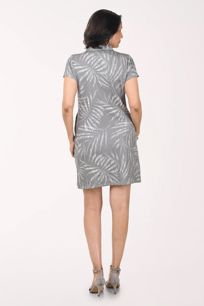Green Ferns Polo Dress
