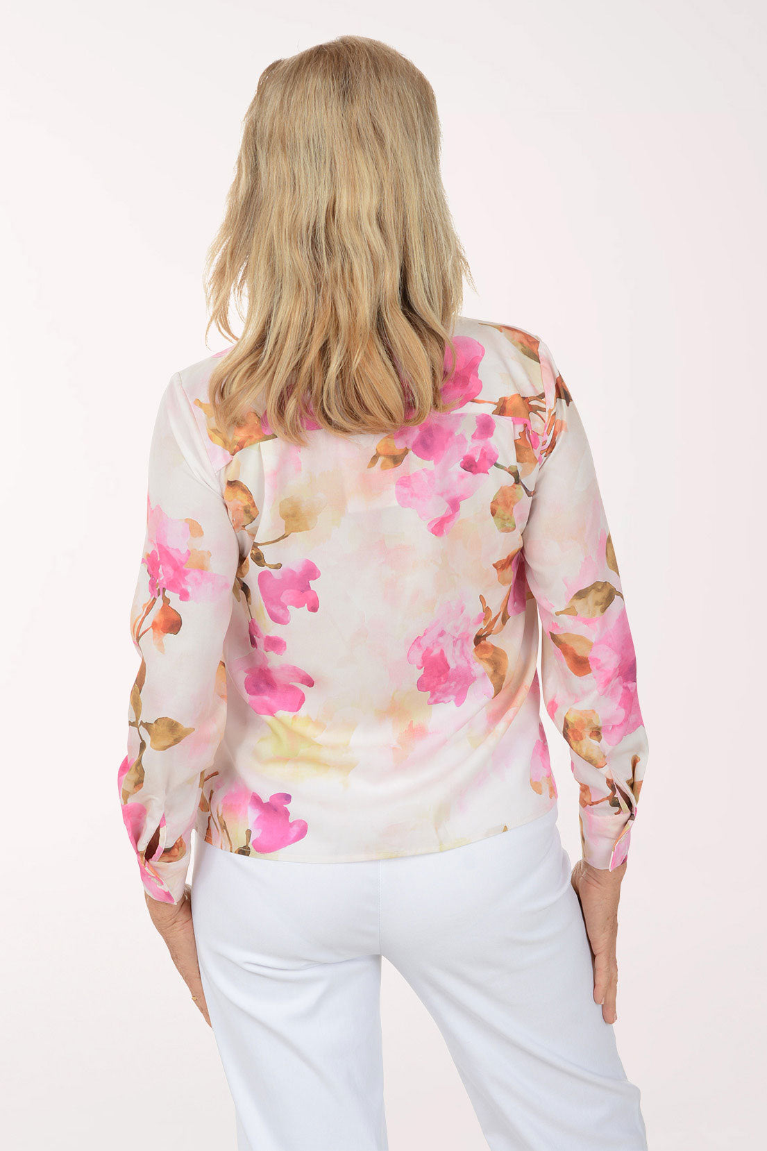 Cherry Blossoms Chiffon Shirt