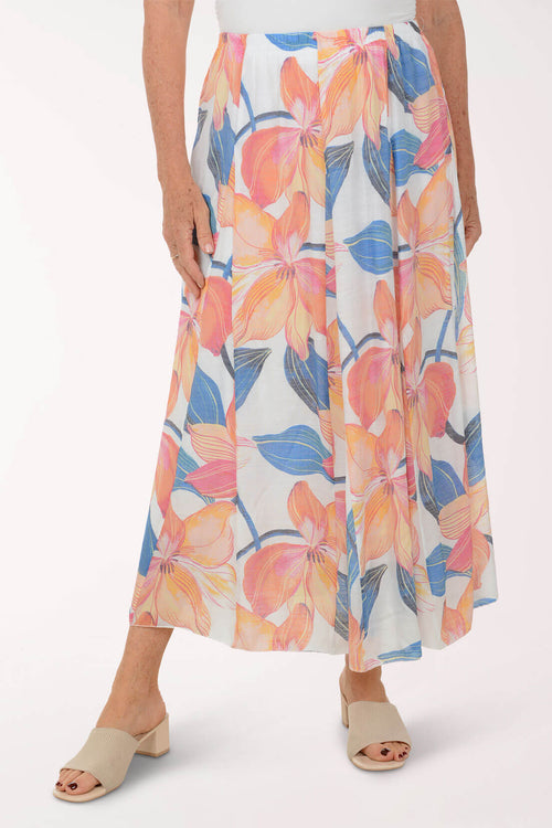 Lily Floral Maxi Skirt