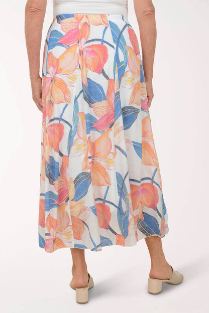 Lily Floral Maxi Skirt